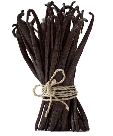 25 Grade A Madagascar Vanilla Beans for Extract & Baking - Buy Online on GoSupps.com