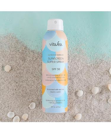 Noodle & Boo Vita Sea Sunshine Warrior Sunscreen Super Spray SPF 50, Reef Friendly, 6 Fl Oz - Buy Online on GoSupps.com