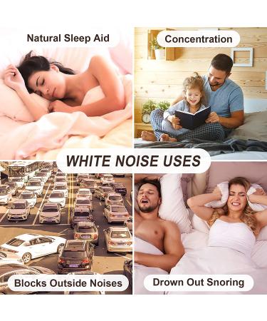 Housbay White Noise Machine - 31 High Fidelity Soothing Sounds - Sleep Timer - for Baby, Kids, Adults - Dark Brown Wooden - Buy Online on GoSupps.com