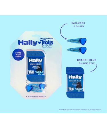 Trolls Hair Color & Accessories | Branch Glitter Blue Temporary Dye | No Mess Girls Makeup & Movie Merch - Buy Online on GoSupps.com