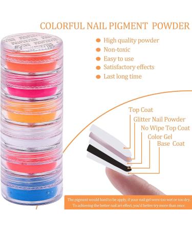 Duufin 66 Colors Nail Pigment Powder - High-Gloss Halo Powder for Nails, Art, Body & Crafts - Buy Online on GoSupps.com
