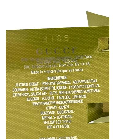 Gucci GUILTY MEN Elixir Sample Perfume 1.5 ml / 0.05 oz - set of 3 spray samples - Buy Online on GoSupps.com
