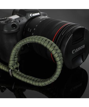 SUNYA Camera Wrist Strap | Paracord Hand Sling with Quick Release | Portable Green Attachment - Buy Online on GoSupps.com