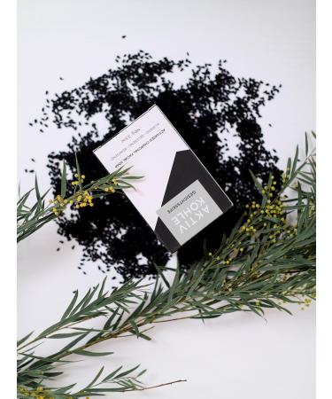  Klar Seifen Klar Seifen Activated Carbon Soap 100g Cosmos Certified Palm Oil Free Suitable for Oily/Impure Acne Prone Skin 10943 - Buy Online on GoSupps.com