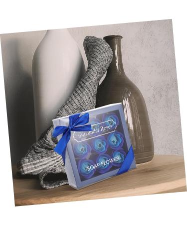 Artibetter 3 Boxes Rose Soap Flower Eternal Rose Bouquet Flower Gifts Rose Gifts Blue Gifts Graduation Party Floral Shower Soap Blue Rose Petals Diy Fake Rose Boxed Gift Box - Buy Online on GoSupps.com