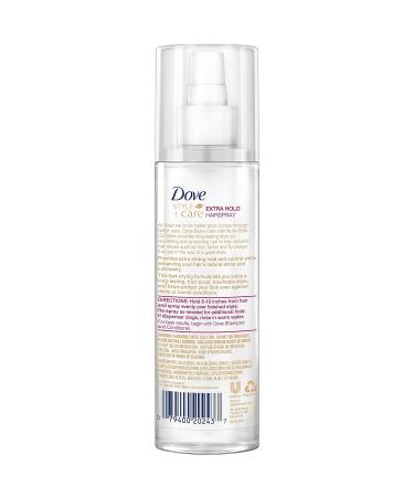 Dove Style + Care Hairspray Extra Hold 9.25 oz for Strength and Shine - Buy Online on GoSupps.com