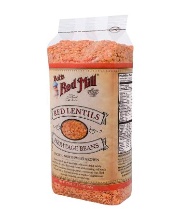Bob's Red Mill Red Lentils 27 oz - Premium Quality Lentils for Healthy Cooking - Buy Online on GoSupps.com