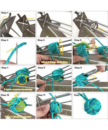 Adoture Direct Paracord Bracelets Jig Kit with Tools and Paracord Needle Set - Khaki - Buy Online on GoSupps.com