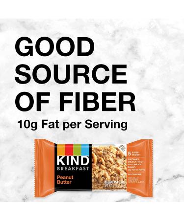 KIND Breakfast Bars Peanut Butter Gluten Free 1.76oz 32 Count - Pack of 1 - Buy Online on GoSupps.com