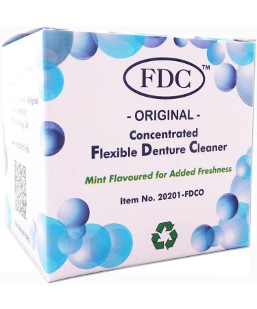 Flexible Denture Cleaner FDC - 3 Months Supply (1 Box) - Effective Cleaning Solution - Buy Online on GoSupps.com
