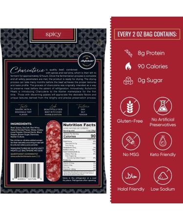 Salumi Spicy - 5 Pack Spicy Pack Of 5 - Buy Online on GoSupps.com