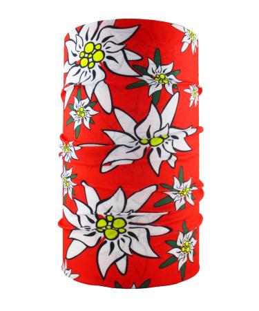 HeadLOOP multifunctional scarf Edelweiss loop tube scarf scarf headscarf microfiber
