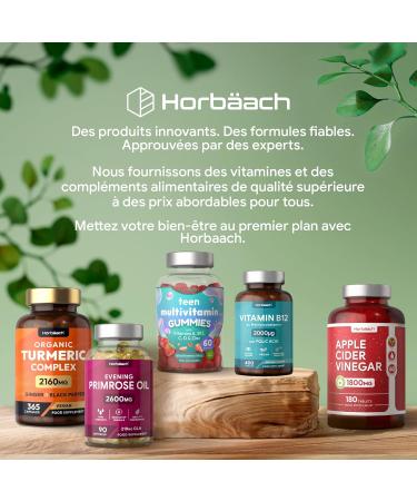 Vitamine B1 Thiamine 100mg | 120 Comprim s V g taliens | Suppl ment Pour la Sant Cardiaque | Hautement dos | Soutient M tabolisme nerg tique Normal | par Horbaach - Buy Online on GoSupps.com