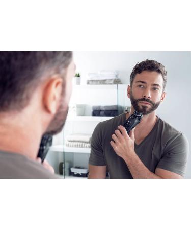 Panasonic ER-SB40 Wet & Dry Electric Beard Trimmer for Men with 20 Cutting Lengths UK 3 Pin Plug Black ER-SB40 - Buy Online on GoSupps.com