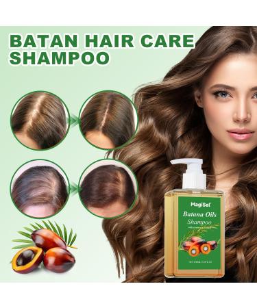  MagiSel Batana Oil Hair Growth Shampoo 100ml strengthening and regrowth formula for men and women with thinning hair or hair loss enriched with rosemary to nourish the - Buy Online on GoSupps.com