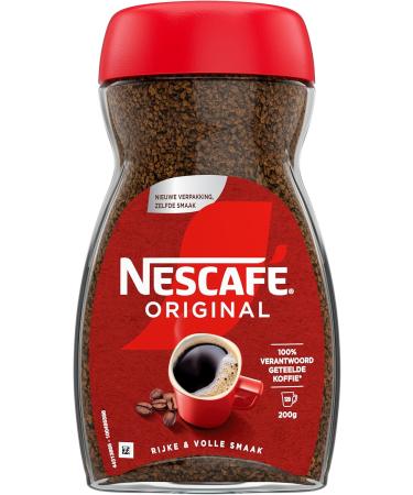 Nestl Netherlands Nescaf Original instant coffee 6 pots of 200 grams - Buy Online on GoSupps.com