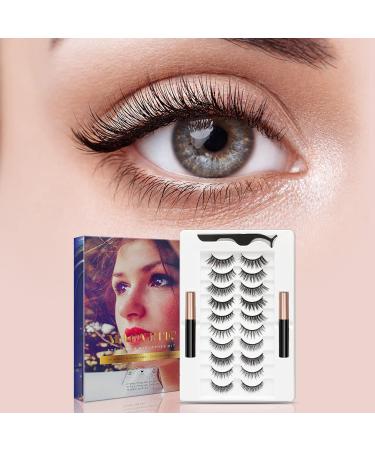Reusable Magnetic Eyelashes with Eyeliner - Natural Look Easy to Wear | Evvershinner - Buy Online on GoSupps.com