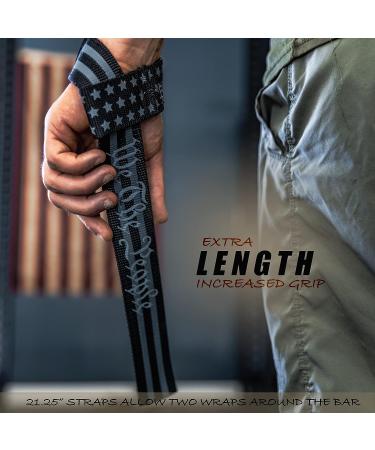 Iron Infidel Weight Lifting Straps - Pair of Wrist Straps for Deadlifting, Strength Training, and Olympic Lifts - Enhance Grip Strength on Heavy Lifts 1776 - Buy Online on GoSupps.com