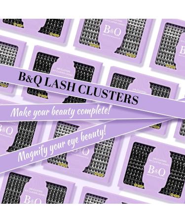 208 PCS Cluster and Individual Lash Extensions B02 Kit | D Curl Volume Wispy Soft False Lashes - 8-16mm | Comfortable Band | DIY Lash Clusters | 1 Pack - Buy Online on GoSupps.com