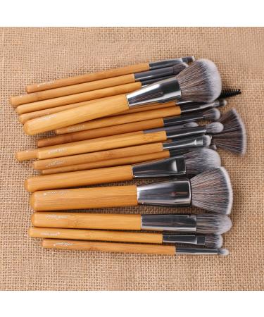 Vela.Yue 18-Piece Makeup Brush Set | Soft Synthetic Foundation Concealers & Eye Brushes for Flawless Application - International Shipping Available - Buy Online on GoSupps.com