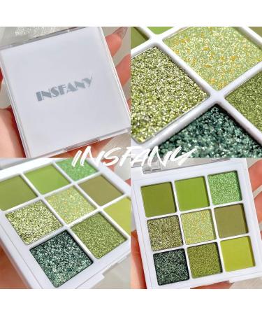 Eyeshadow Pallet - 9 Colors Makeup Eyeshadow Palette - High Brightness Long Lasting Waterproof Multifunctional Makeup Supplies for Women Men Boys Girls Teens Pochy - Buy Online on GoSupps.com