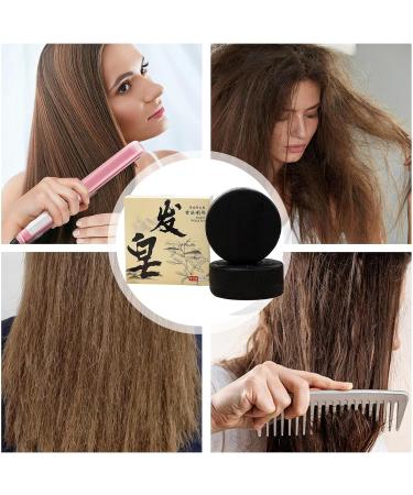 Shampoo Bar Cleansing Soap Natural Shampoo Bar for Dry Oily Mixed Hair Daily Care Men Women Home Travel - Buy Online on GoSupps.com