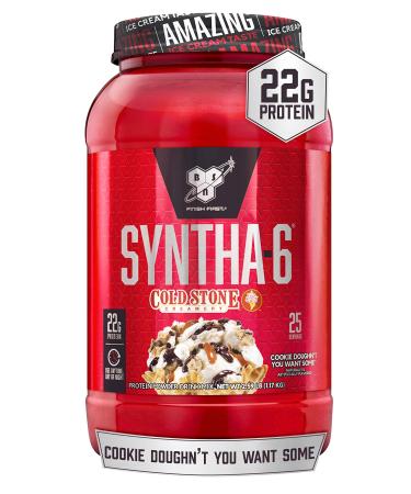 BSN Syntha-6 Cold Stone Creamery Cookie Doughn't You Want Some 2.59 lb (1.17 kg)