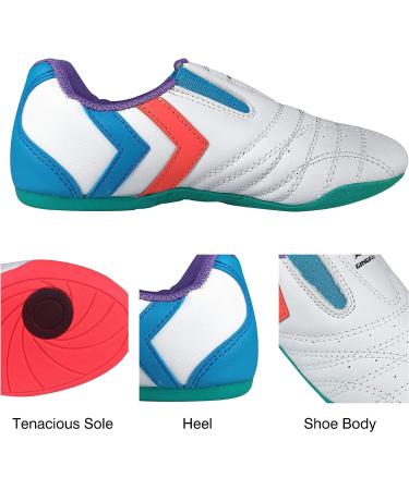 Taekwondo Shoes Martial Arts Sneaker - Lightweight Purple Sports Shoes for Adults & Kids - Tae Kwon Do Wrestling Fighting Sneakers - Buy Online on GoSupps.com