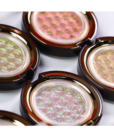 CHARMACY Star Bomb Multichrome Eyeshadow Palette - Duochrome Glitter Foiled Pigment for Metallic Eye Makeup (006) - Buy Online on GoSupps.com
