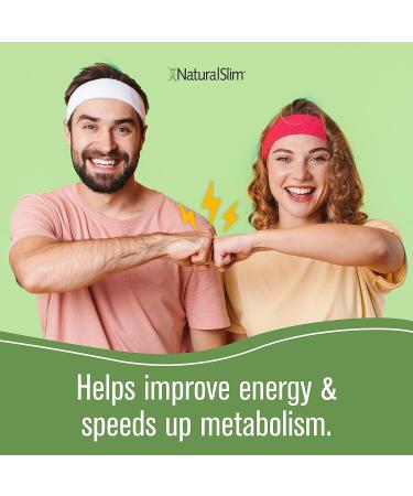 Naturalslim Relaxslim: Metabolism & Appetite Control + Stress & Fat Support - Adaptogen Supplements with Rhodiola Rosea & Ashwagandha - 120 Capsules - Buy Online on GoSupps.com
