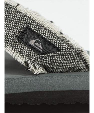 Quiksilver Men's Sandals MONKEY ABYSS M SNDL XKSK - Grey Black 45 EU | Stylish & Comfortable Footwear for Every Adventure - Buy Online on GoSupps.com