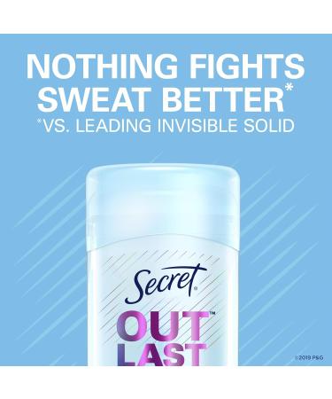 Secret Outlast Powder 2.6 oz - Long-lasting Protection - Pack of 1 - Buy Online on GoSupps.com