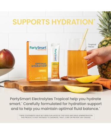 Himalaya PartySmart Electrolytes Powder Packets - Hydration Support with Vitamin C Milk Thistle Ginger & Turmeric - 12 Count for International Shipping - Buy Online on GoSupps.com