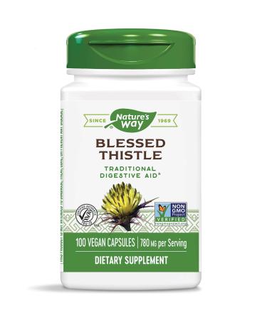 Nature's Way Blessed Thistle 390 mg 100 Vegetarian Capsules