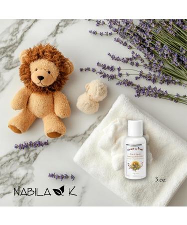 Nabila K Me and My Friends Gentle Lavender Baby Lotion Natural Vegan Nut-Free Hypoallergenic 3 oz 3 Fl Oz (Pack of 1) - Buy Online on GoSupps.com