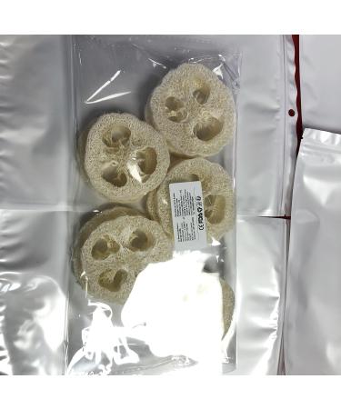 Buy 100% Natural Luffa Slices | Eco-Friendly Soap Holders & Luffa Accessories for Shower Bathroom & Kitchen - Buy Online on GoSupps.com