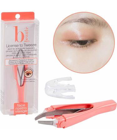 Precision Slant Tip Tweezers for Eyebrow Hair Removal - Makeup Tool - Buy Online on GoSupps.com