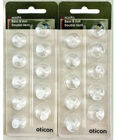 Minifit 8mm Double Bass Domes (2 Pack) Replacement Domes 10 Count (Pack of 2)