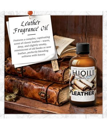 HIQILI 100ML Lemon Eucalyptus Essential Oil & 30ML Leather Fragrance Oil for DIY Diffuser - Buy Online on GoSupps.com