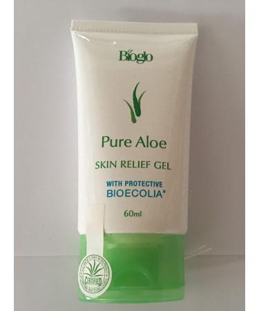 Bioglo Pure Aloe Skin Relief Gel With Protective Bioecolia