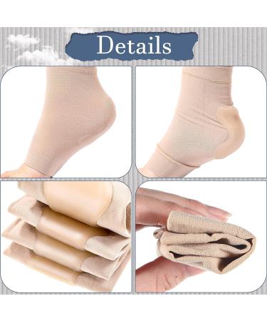 Achilles Protection Sleeves - 2 Pairs Heel Protector for Bursitis & Tendonitis Relief | Cushion & Support for Haglund's Bump - Buy Online on GoSupps.com