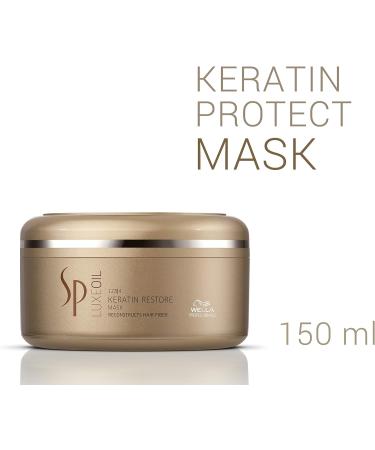 Wella SP Luxe Keratin Restore Mask 150ml - Nourishing Hair Treatment - Buy Online on GoSupps.com