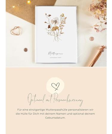 JoliCoon Maternity Pass Cover - Autumn Flower Design for Expecting Mothers - Buy Online on GoSupps.com