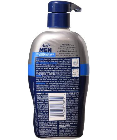 Nair For Men Hair Removal Body Cream 13 oz - Pack of 3 - Buy Online on GoSupps.com