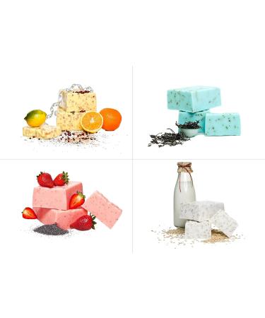 1kg + 50g(1050g) Shea Butter Soap Base Forbury Melt and Pour Opaque - Buy Online on GoSupps.com