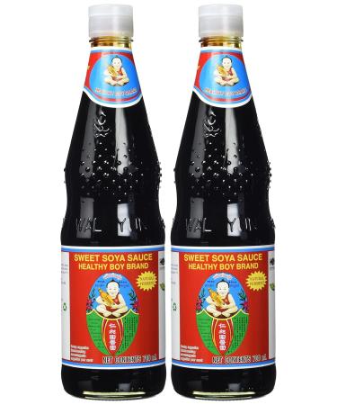 Healthy Boy Sweet Soy Sauce - Pack of 2 (2 x 700 ml) | Premium International Shipping - Buy Online on GoSupps.com