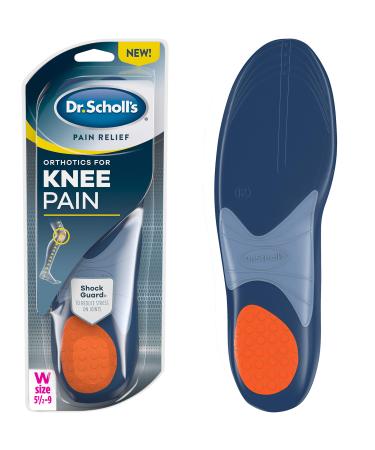 Dr. Scholl's Knee Pain Relief Orthotics // Immediate and All-Day Knee Pain Relief Including Pain from Osteoarthritis and Runner’s Knee (for Women's 5.5-9 Also Available for Men's 8-14) - Buy Online on GoSupps.com