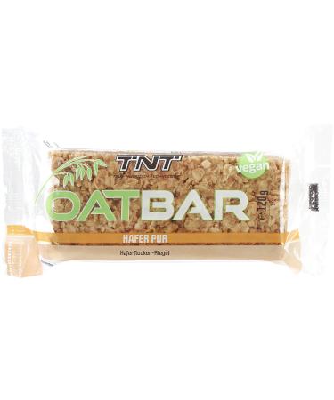 TNT OATBABL - 120G oat bar (pure oat) - cereal bar with oatmeal - delicious taste and pleasant consistency - practical energy bar ... oat pure 120g