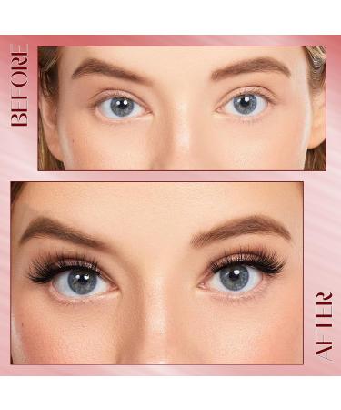 GEMERRY 2 Pair Magnetic Eyelashes Natural Look Magnetic Lashes No Glue or Eyeliner Needed Magnetic Lashes Reusable Magnetic Eyelashes with Applicator B01 - Buy Online on GoSupps.com