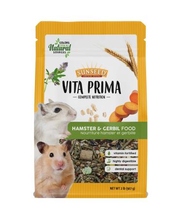 Sun Seed Vita Prima Hamster & Gerbil Food 2 Pound (Pack of 1)